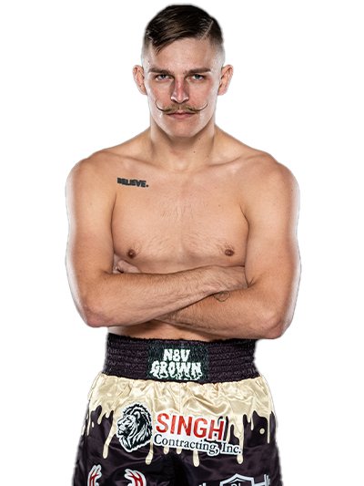 “King” Kai Stewart currently sits atop the BKFC featherweight division, with undefeated Edgard Plazaola positioned first among the division’s contenders. Official fighter image: BKFC.