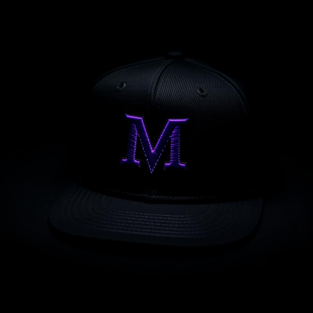 M Snapback · Embroidered