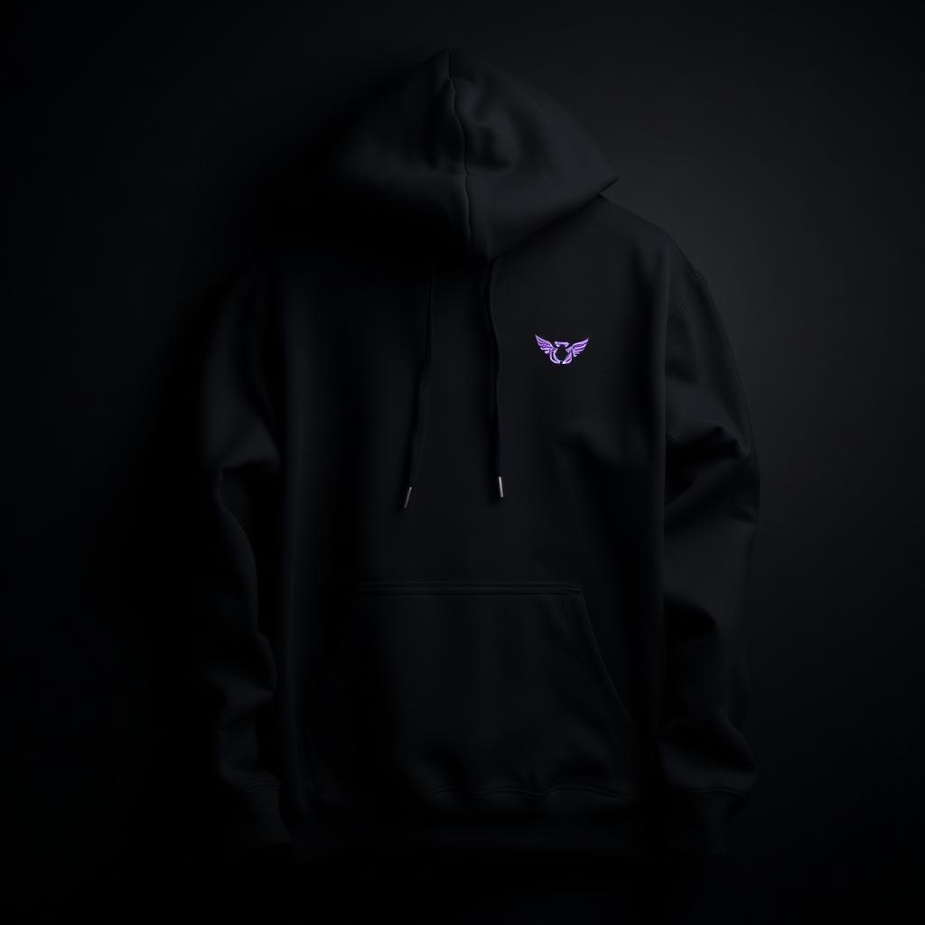 Mob Hoodie · Black/Purple
