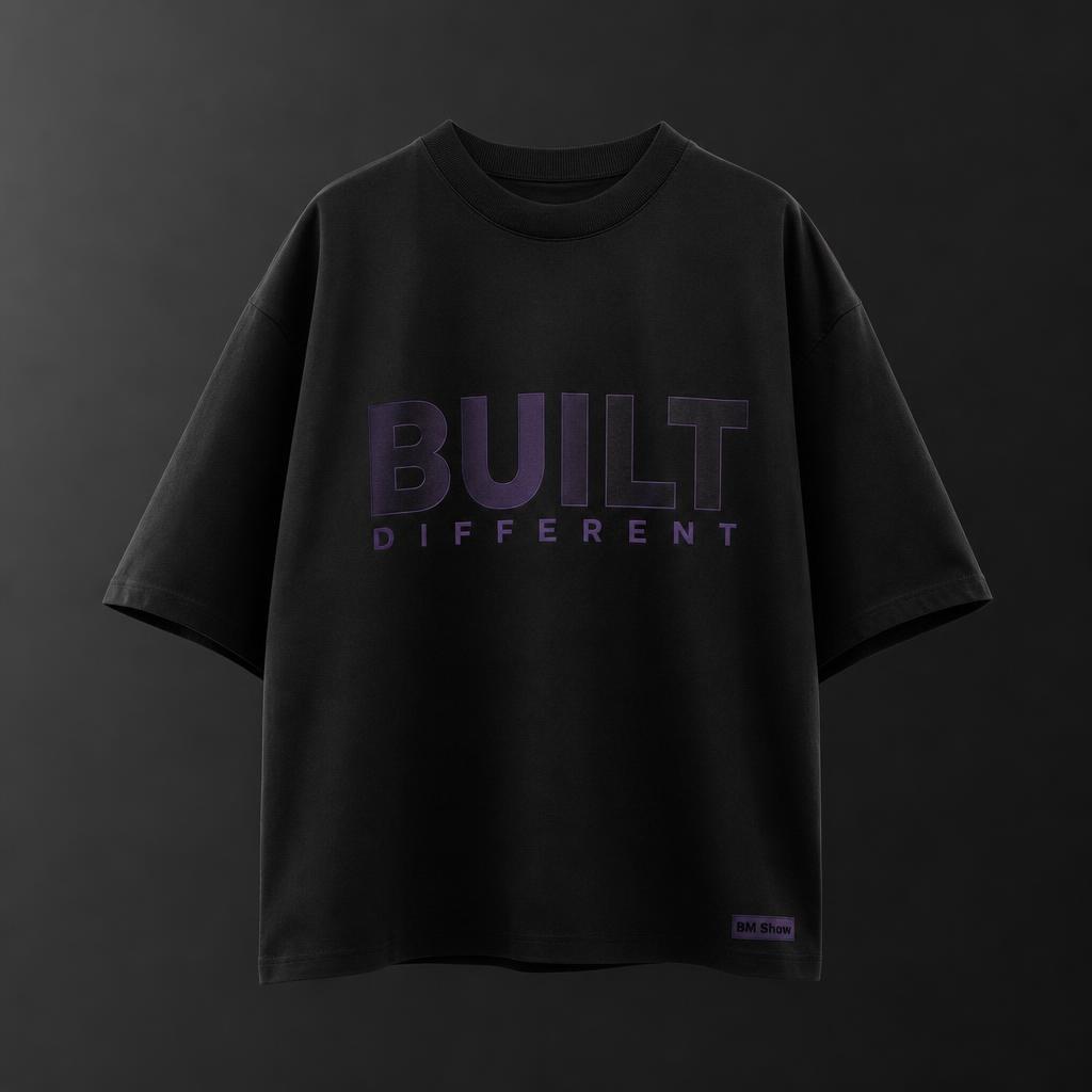 Built Different Tee · Tonal Purple